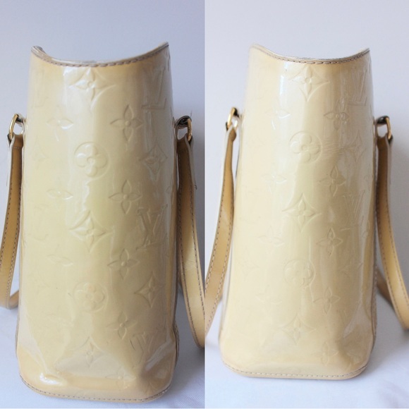 Louis Vuitton Vernis Avalon MM Handbag in Blanc Corail - Picture 4 of 16